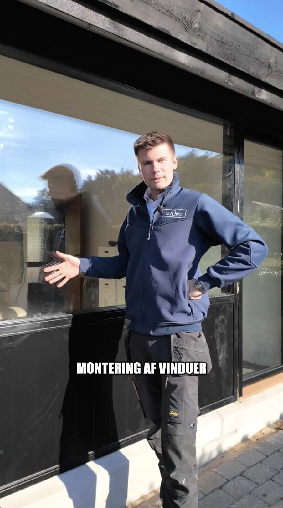Nyt vindue montering